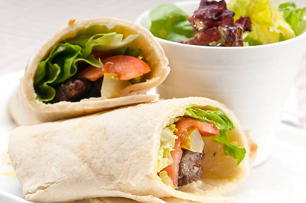 istock kafta shawarma chicken pita wrap roll sandwich 478373843