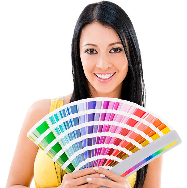 istock Woman holding a color wheel 478374531