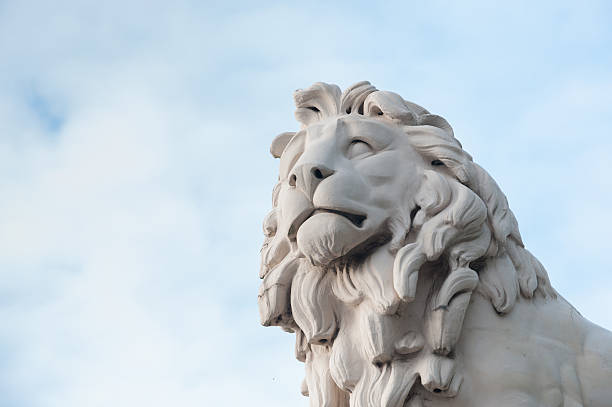 istock South Bank Lion on Westminster Bridge. 478377545