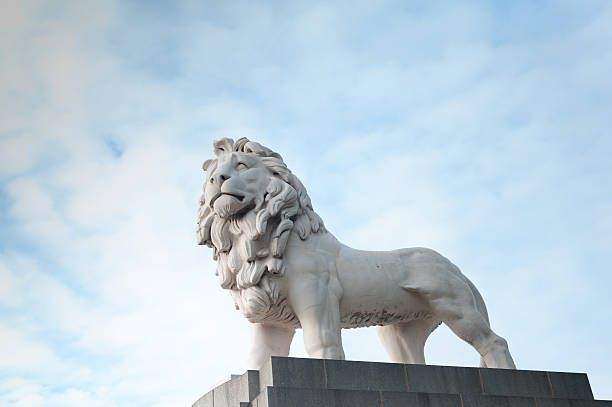 istock South Bank Lion on Westminster Bridge. 478377579