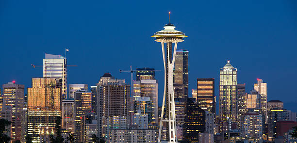 istock Downtown Seattle and Space Needle, Kerry Park, Seattle, Washington State 478377750