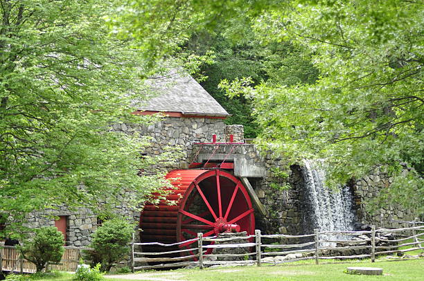 istock Historical Wayside Gristmill in Sudbury, MA 478378982