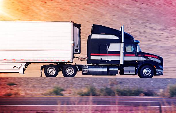istock Speeding Semi Truck 478380592