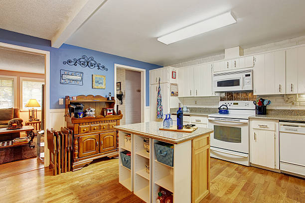 istock classic kicthen with hardwood floor. 478382534