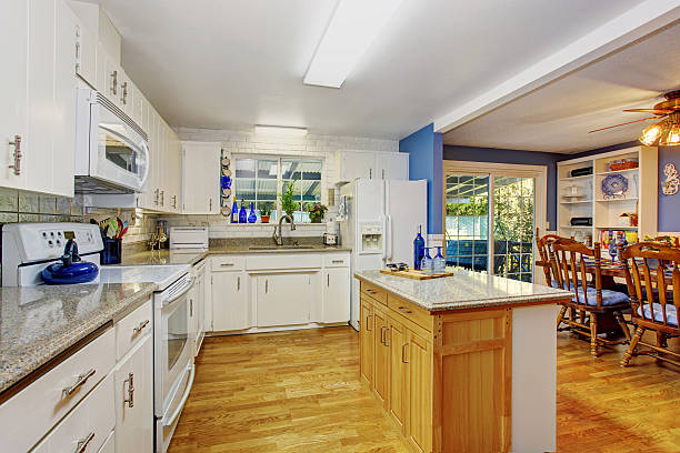 istock classic kicthen with hardwood floor. 478382536