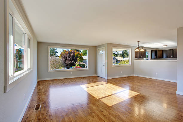 istock Beautiful new dinning room and conne connected living room. 478382618