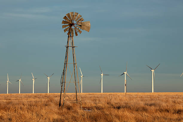istock Windmill and wind farm southeast Colorado 478384779