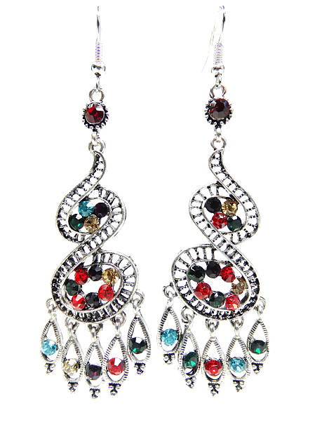 istock jewelry earrings with bright crystals 478388343