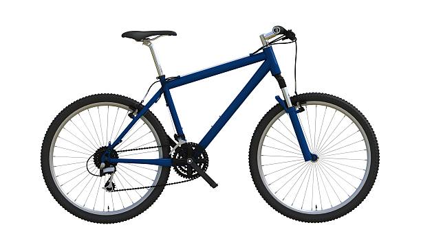 istock Blue mountain bike 478389356