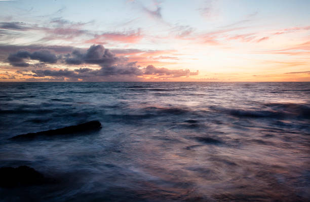 Indian Ocean Swirl stock photo