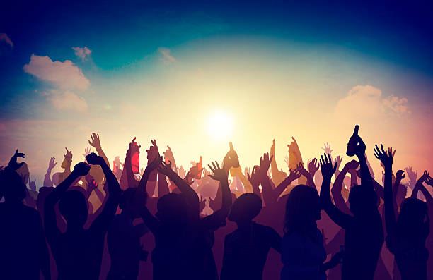 istock People Crowd Party Celebration Drinks Arms Raised Concept 478393718