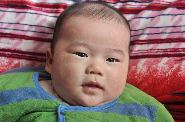 istock Asian Baby Boy viewed from above(6 months old chinese baby) 478394705