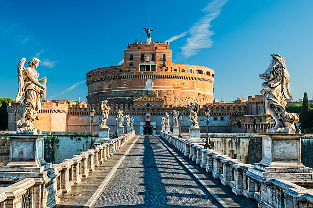 istock Roma, Sant Angelo Castle and Bridge 478395845