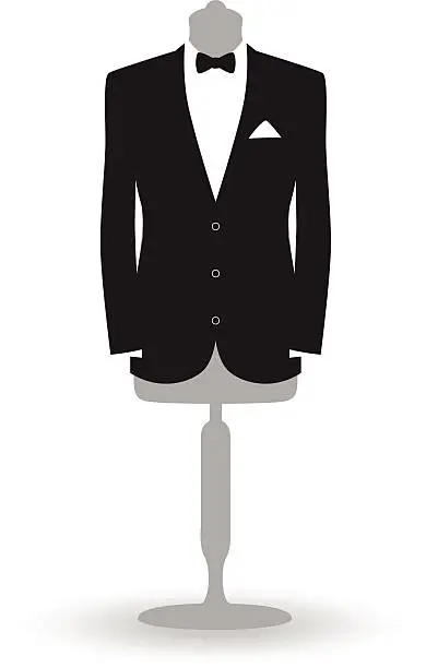 Vector illustration of mannequin