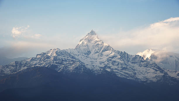 istock view of fishtail in Annapurna range, Nepal 478402626