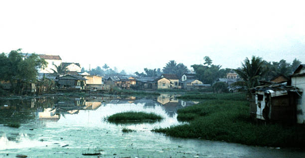 dngslums Outskirts of Danang Vietnam 1968. 1968 stock pictures, royalty-free photos & images