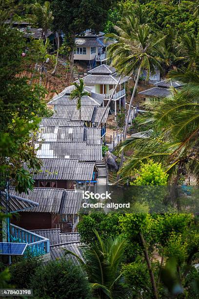 View Of Bungalows Stock Photo - Download Image Now - 2015, Building Exterior, Built Structure