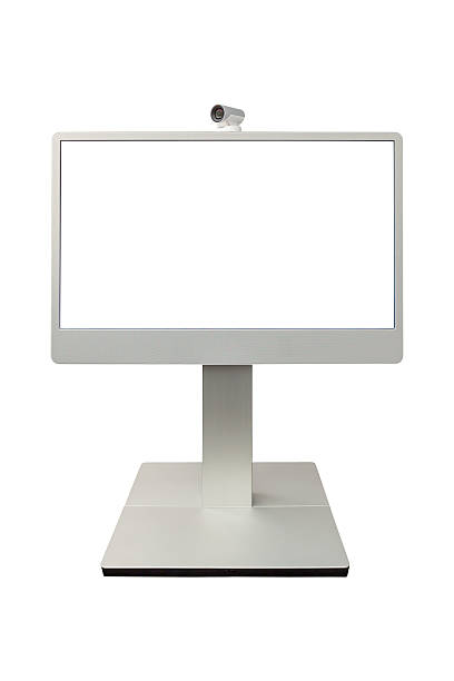 istock teleconference, video conference and telepresence camera display 478404624