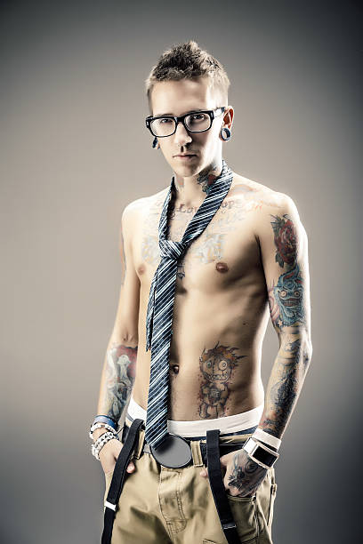 istock Young male with tattoos 478407577