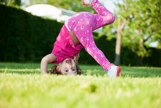 istock Cute little girl playing outdoor 478407882