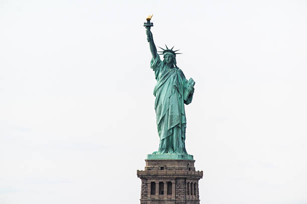 istock Statue of Liberty White Background 478408573