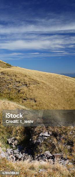 Mountain Slope Stock Photo - Download Image Now - 2015, Autumn, Carpathian Mountain Range