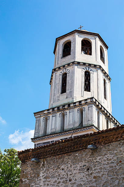 istock Old church tower in Plovdiv city, Bulgaria 478409074