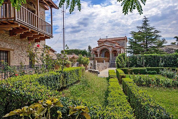 istock Meteora Agio Stefano monastery in Greece 478409539