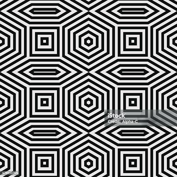 Abstract Linear Pattern Stock Illustration - Download Image Now - Abstract, Backgrounds, Black Color