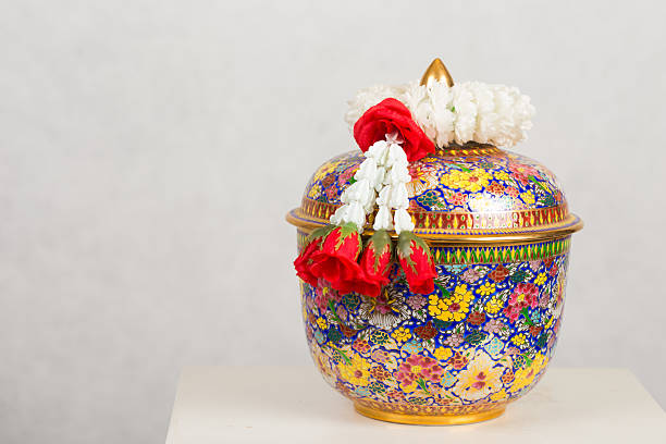 istock The Thailand Benjarong (Bencharong) , Ceramic old thai's design 478414586
