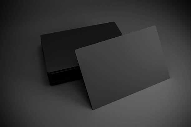 istock 3d blank black business cards 478415162