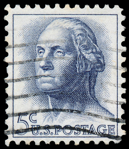 istock stamp printed in the USA shows image President George Washington 478416015