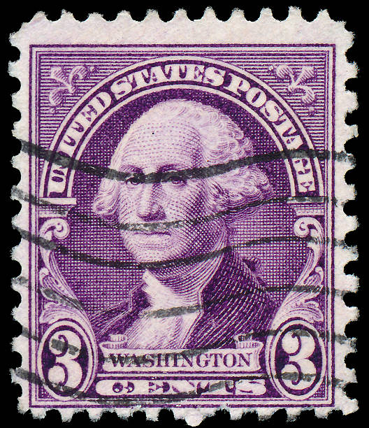 istock stamp printed in the USA shows image President George Washington 478418697
