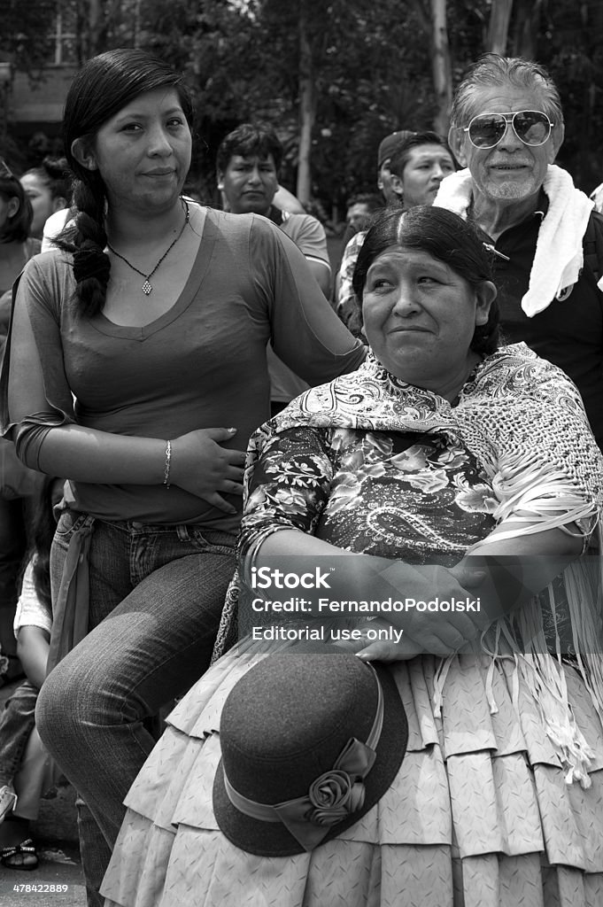 Bolivianische Familie - Lizenzfrei Bolivianischer Abstammung Stock-Foto