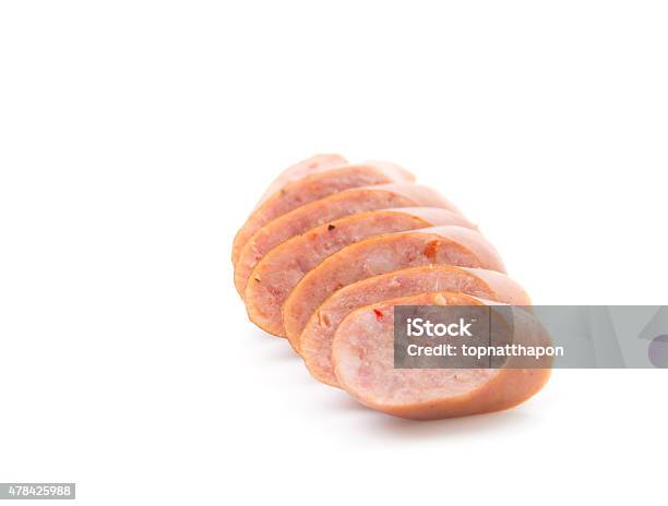 Sausages Stock Photo - Download Image Now - 2015, Appetizer, Beef