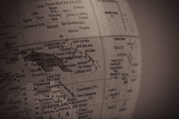 istock Map of Papua New Guinea 478427148
