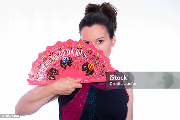 Flamenco Foto de stock y más banco de imágenes de 2015 - 2015, Abanico, Adulto