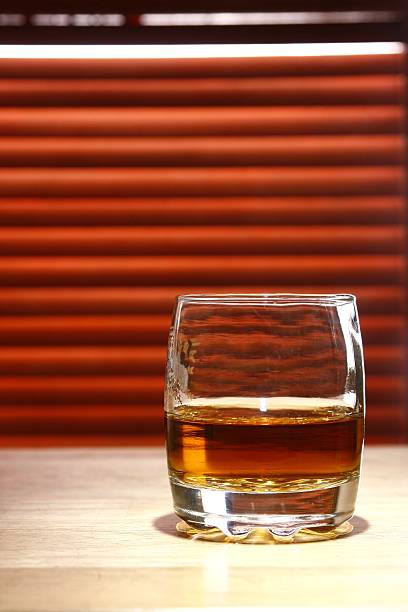 Alcoholic drink on a table
