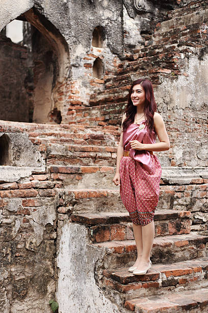 istock Female in Thai traditional dress 478428248