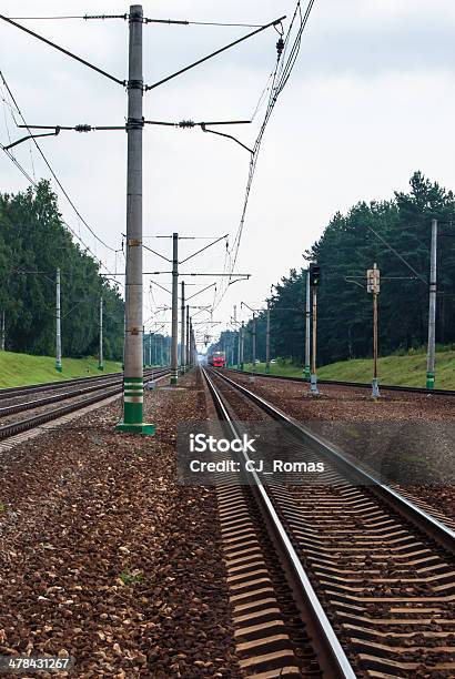 Railroad Stock Photo - Download Image Now - Black Color, Built Structure, Change