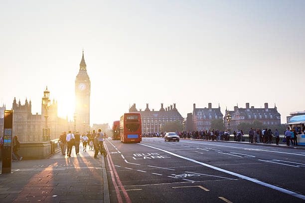 istock people on Westminster Bridge at sunset, London, UK 478431928
