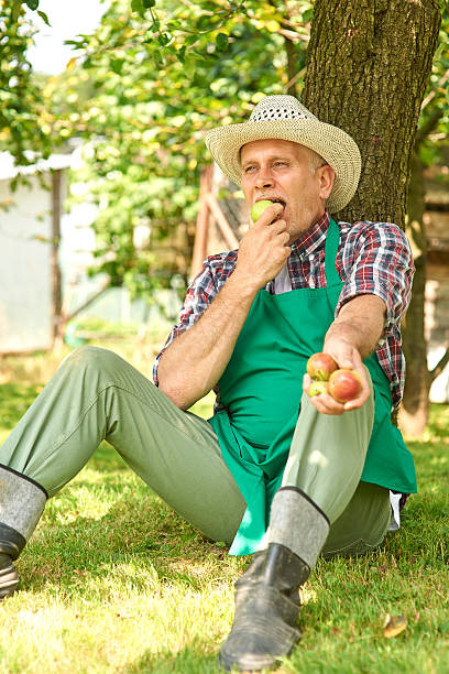 istock Adult man resting under the tree 478432516