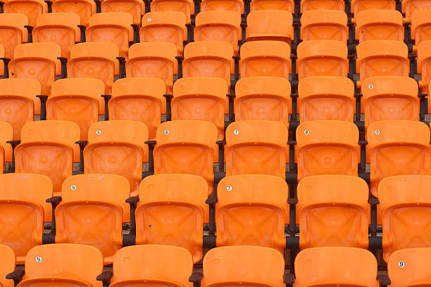 istock Seat of grandstand in an empty stadium 478432792