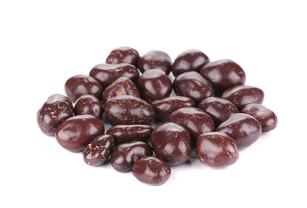 istock Dark brown dragee in chocolate cover. 478432931
