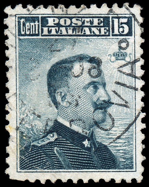 istock Stamp printed in Italy shows image of King Victor Emmanuel 478434927