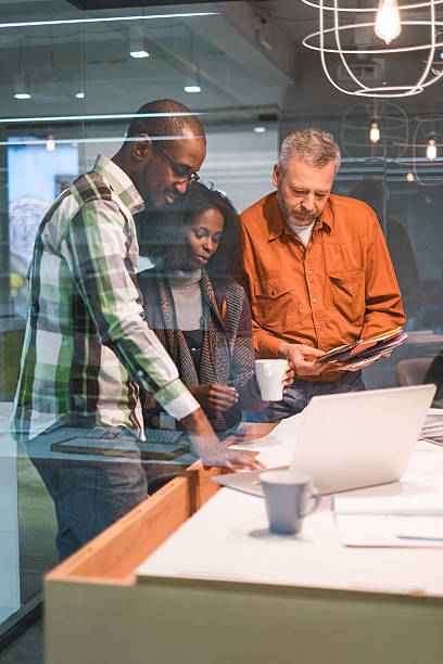 istock Team of creative people working on a meeting. 478436996