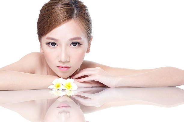 istock SPA beauty woman with flower 478439217