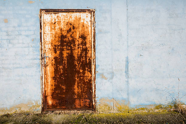 istock Rusted Steel Door 478441053