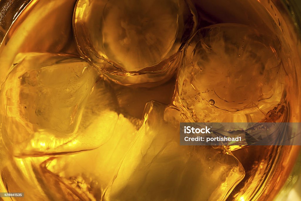 whiskey whiskey and ice cubes macro Liquid Stock Photo