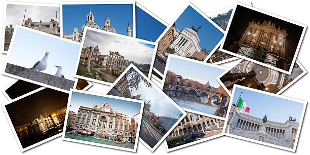 istock Postcard collage from Rome, Italy 478442274